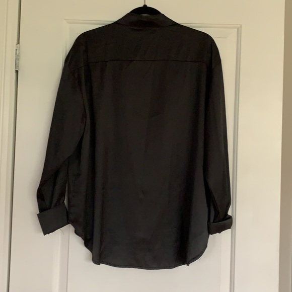 Satin button down - Picture 2 of 2